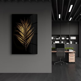 Wallity Pintura Decorativa de Vidrio Templado Multicolor 46 x 72 cm